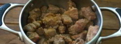 мясное рагу с баклажанами. Шаг 3