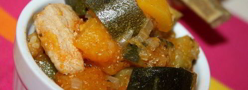 мясное рагу с тыквой и цуккини. Шаг 4