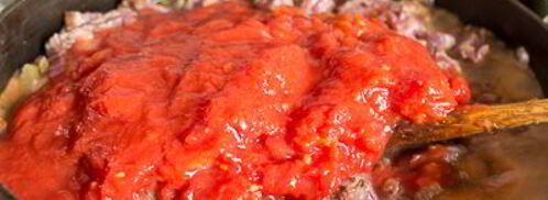 острое мясное рагу с фасолью и кукурузой. Шаг 10