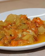 Овощное рагу из кабачков