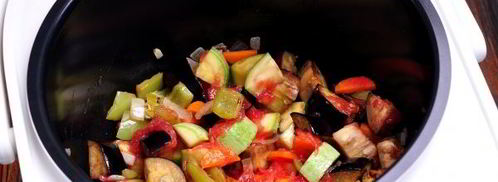 овощное рагу с баклажанами и кабачками в мультиварке. Шаг 6