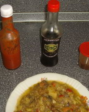 Овощное рагу с говядиной