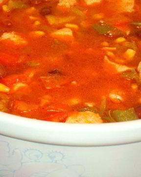 Овощное рагу с курочкой