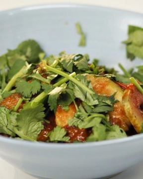 Пряное овощное рагу с кабачками