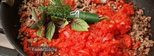 рагу болоньезе — макароны по-флотски. Шаг 12