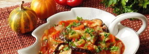 рагу из баклажанов и кабачков. Шаг 11