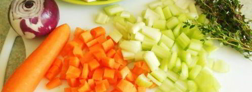 рагу из баранины с зернами граната и картофельным гарниром. Шаг 2