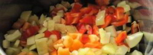 рагу из кабачков на зиму. Шаг 2