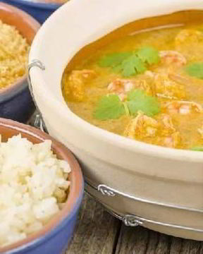 Рагу из креветок