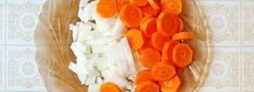 рагу из молодых летних овощей с картофелем отварным. Шаг 2