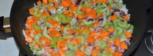 рагу из печени с овощами. Шаг 2