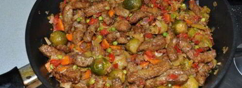 рагу из печени с овощами. Шаг 7