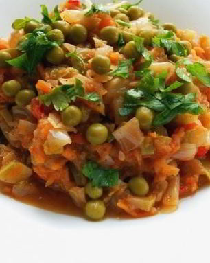 Рагу из свинины в мультиварке