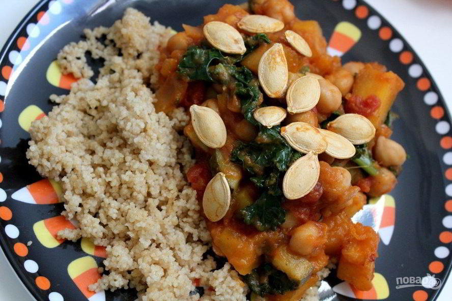 Рецепт рагу из тыквы и кабачков