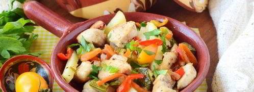 рагу овощное с мясом и картошкой. Шаг 15