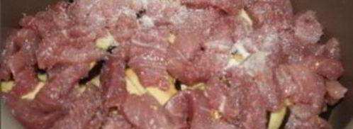 рагу овощное с телятиной. Шаг 2