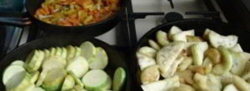 рагу с баклажанами и картофелем. Шаг 5