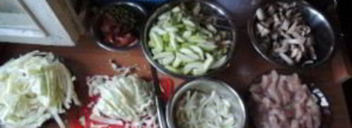 рагу с грибами в мультиварке. Шаг 2