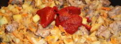 рагу с мясом. Шаг 7