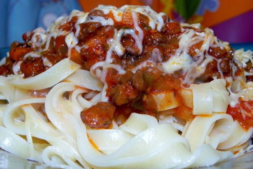 Рецепт тальятелле с рагу