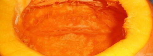 запеченная тыква, фаршированная рагу с говядиной. Шаг 3