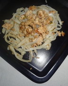 Рисовая лапша с мясом