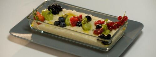 десертное ризотто с ягодами, ванилью и авокадо. Шаг 4