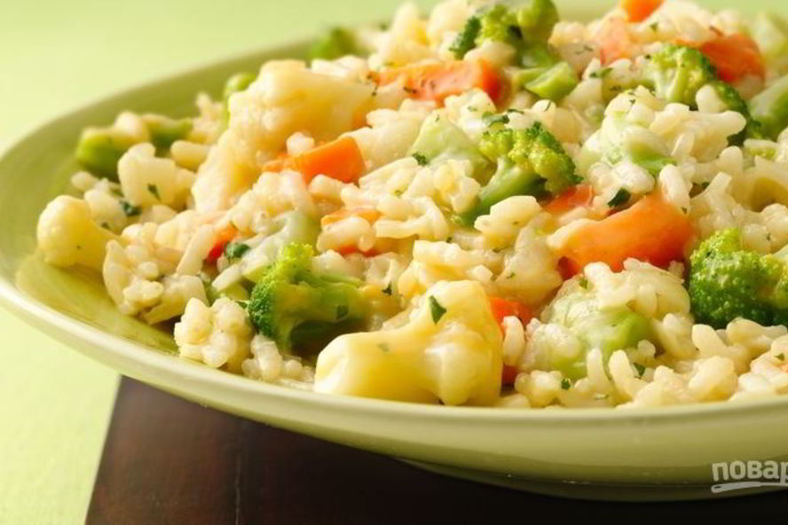 Рецепт овощного ризотто