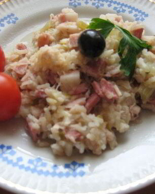 Ризотто для любителей солянки