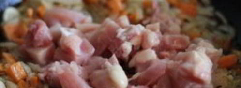 ризотто классический с мясом. Шаг 2