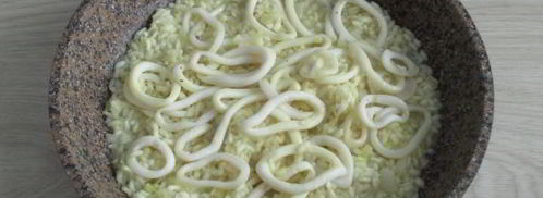 ризотто с кальмарами. Шаг 16