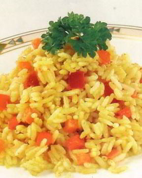 Ризотто с красным перцем