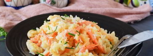 ризотто с креветками в сливочном соусе. Шаг 12