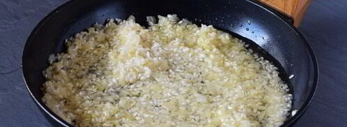 ризотто с креветками в сливочном соусе. Шаг 6