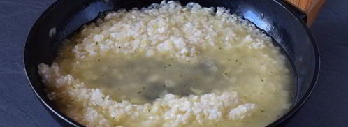 ризотто с креветками в сливочном соусе. Шаг 7