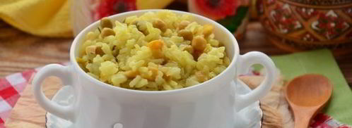 ризотто с кукурузой и горошком. Шаг 9