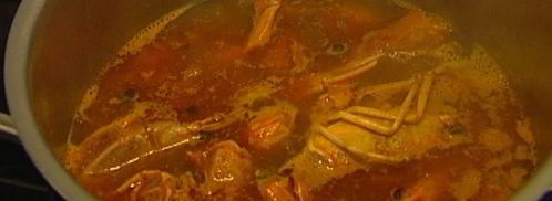 ризотто с лангустинами. Шаг 3