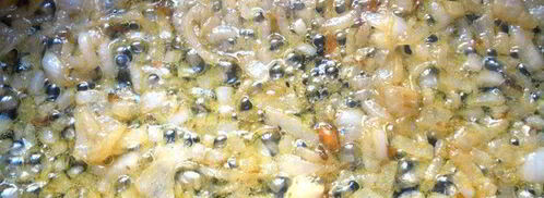 ризотто с лисичками. Шаг 2