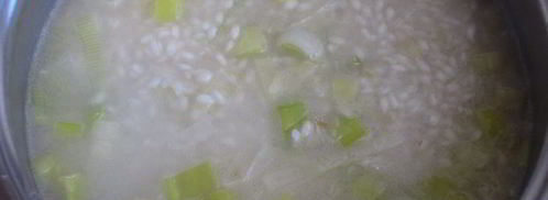 ризотто с лососем и зеленым горошком. Шаг 4