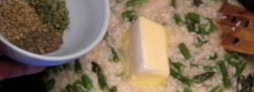 ризотто с помидорами и спаржей. Шаг 7