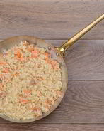 Ризотто с семгой