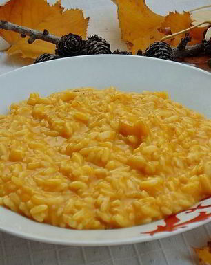 Ризотто с тыквой и сыром