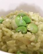Ризотто с зелеными бобами