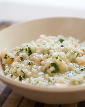 Ризотто со спаржей