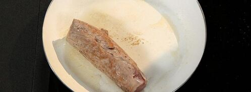 телятина с вишневым ризотто. Шаг 4