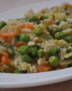 Весенне ризотто