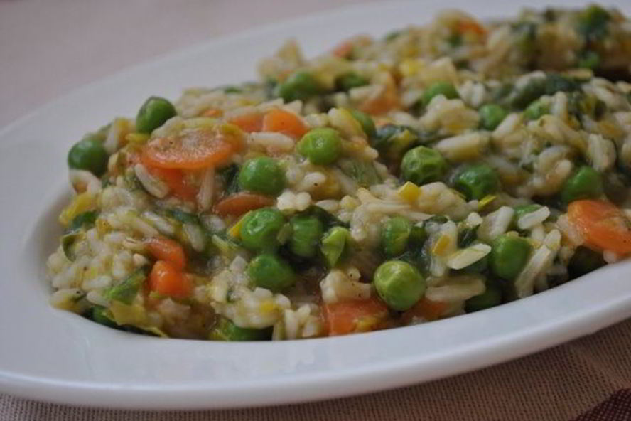 Рецепт весенне ризотто