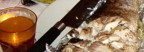 белый амур на гриле со сладким соусом. Шаг 3