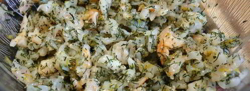 филе палтуса с соусом из моркови и кориандра. Шаг 5