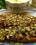 Форель Альмадин из штата Айдахо с картофельным пюре из Айдахо